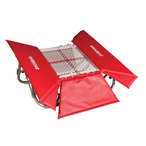 Rechteckiges Trampolin - 5052 - GYMNOVA - quadratisch / für Gewerbegebrauch / zusammenklappbar