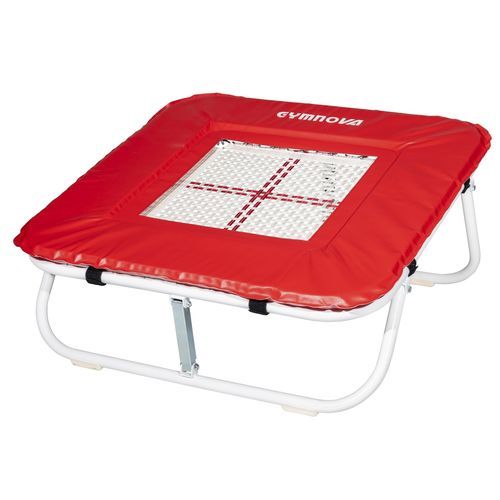 Federkern-Trampolin - 5050 - GYMNOVA - quadratisch / für Gewerbegebrauch / zusammenklappbar