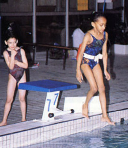Startblock für Pool - sport France