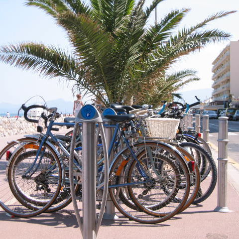 Bodenstehender Fahrradständer - ELLIPSON - HUSSON INTERNATIONAL - für öffentliche Bereiche / Edelstahl / für professionellen Einsatz