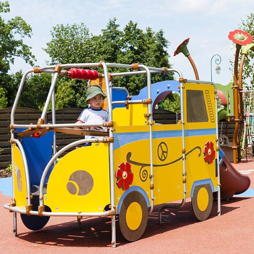 Fahrzeug für Spielplätze - MAGIC’COLOR® : CAMPERVAN / JMA-0522 - HUSSON INTERNATIONAL