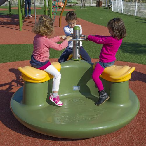 Spielplatz-Drehgerät / für Spielplätze - SOLO+ : JIN-0416 - HUSSON INTERNATIONAL