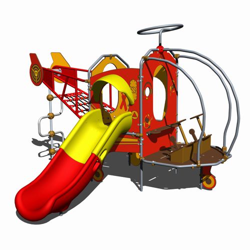 Fahrzeug für Spielplätze - MAGIC’COLOR® : HELICOPTER / JMA-0772 - HUSSON INTERNATIONAL