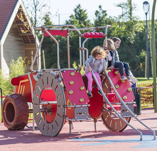 Fahrzeug für Spielplätze - MAGIC’COLOR® : TRACTOR / JMA-0502  - HUSSON INTERNATIONAL