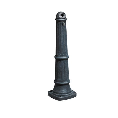 Sockel-Aschenbecher - JAN-0059 - HUSSON INTERNATIONAL - Aluminium / Kunststoff / für Außenbereich