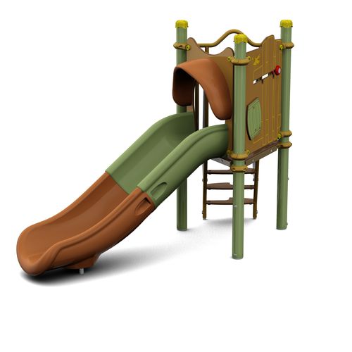 Gerade Rutsche - PICCOLO 1 FORESTIC : JPX-0002  - HUSSON INTERNATIONAL - für Spielplätze