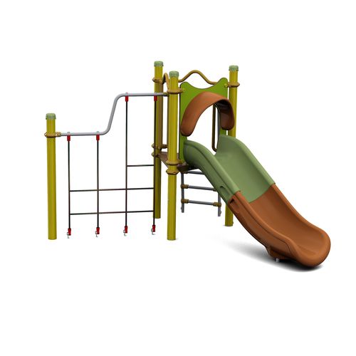 Kunststoff-Spielplatzgerät - PICCOLO 1 FANTASTIC : JPX-0008  - HUSSON INTERNATIONAL - Stahl / HPL
