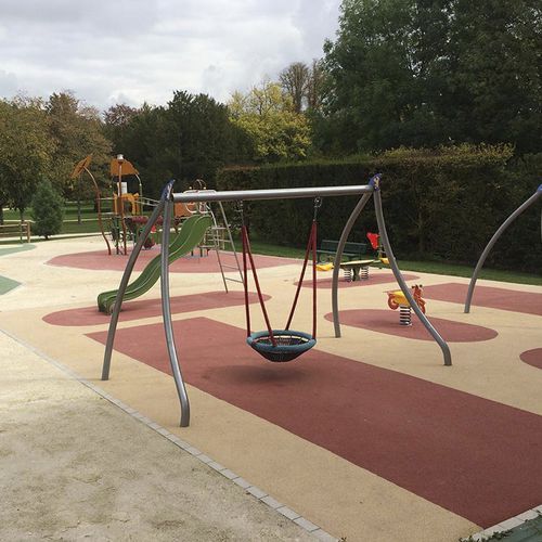 Stahlschaukel - SOLO+ : JJM-1127  - HUSSON INTERNATIONAL - Spielplatz