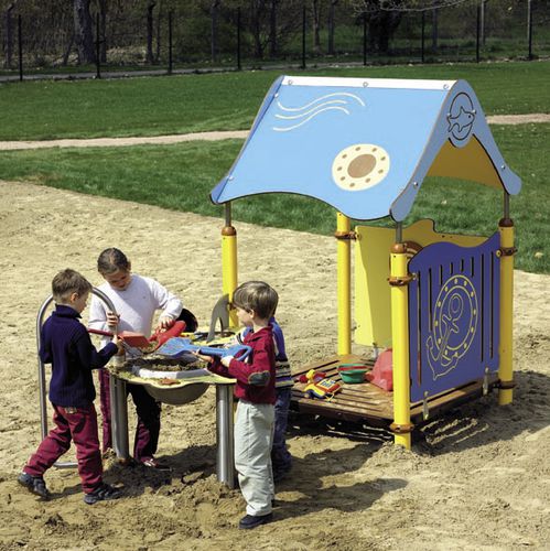 Spielhaus für den Außenbereich - SOLO+ : CAMELEO 1 AQUATIC / JCA-0002  - HUSSON INTERNATIONAL