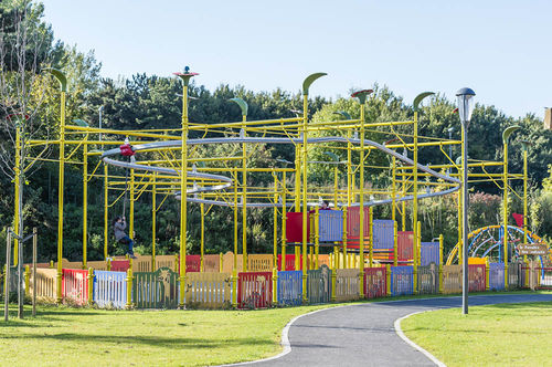 Seilbahn für Spielplatz - SOLO+ : TELERALLY 2 / JTE-0029  - HUSSON INTERNATIONAL