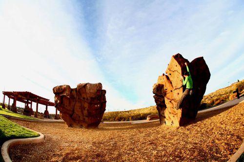 Kletterturm für Außenbereich - BOULDERS - ENTRE-PRISES