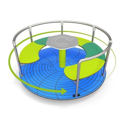 Spielplatz-Drehgerät / Kinder - MERKUR   - eibe Produktion + Vertrieb GmbH & Co KG - für Spielplätze