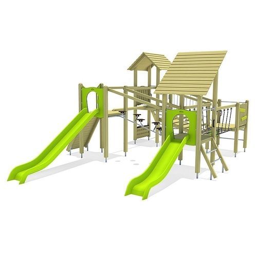 Stahl-Spielplatzgerät - MERU    - eibe Produktion + Vertrieb GmbH & Co KG - Holz / HPL / modular