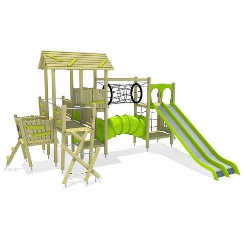 Holz-Spielplatzgerät - SIMILAUN  - eibe Produktion + Vertrieb GmbH & Co KG - glasfaserverstärkter Kunststoff / HPL / modular