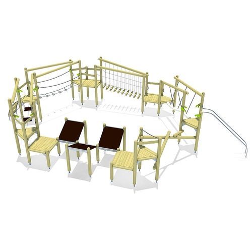 Trimm-Dich-Pfad / für Spielplätze - RAMIRIS  - eibe Produktion + Vertrieb GmbH & Co KG - Plattform / Laufbrücke / für Außenbereich