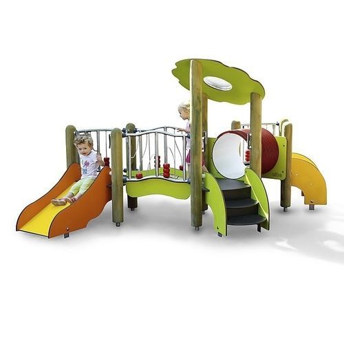 Metall-Spielplatzgerät - ROSE  - eibe Produktion + Vertrieb GmbH & Co KG - Holz / HPL / modular