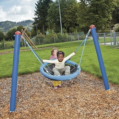 Stahlschaukel - DAISY  - eibe Produktion + Vertrieb GmbH & Co KG - Spielplatz / Vogelnest / Einzel