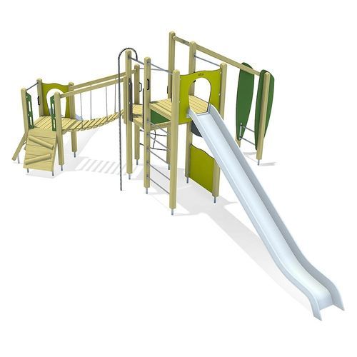 Stahl-Spielplatzgerät - CARL  - eibe Produktion + Vertrieb GmbH & Co KG - Holz / HPL / modular