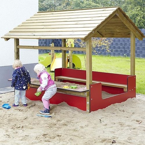 Spielhaus für Spielplätze - 5590950  - eibe Produktion + Vertrieb GmbH & Co KG - bodenstehend