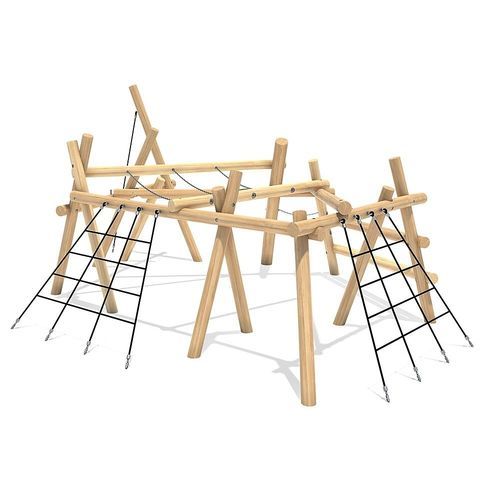 Klettergerüst für Spielplätze - TREE EMA  - eibe Produktion + Vertrieb GmbH & Co KG