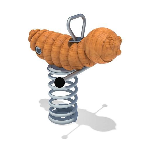 Stahl-Federwippe - CATERPILLAR - eibe Produktion + Vertrieb GmbH & Co KG - Holz / Tier / 1 Person