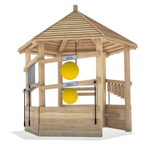 Spielhaus für Spielplätze - SINFONIE     - eibe Produktion + Vertrieb GmbH & Co KG - bodenstehend
