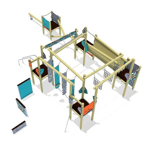 HPL-Spielplatzgerät - RUNOUT  - eibe Produktion + Vertrieb GmbH & Co KG - modular / zum Klettern / interaktiv