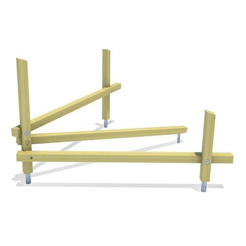 Holz-Schwebebalken - CHACHANI - eibe Produktion + Vertrieb GmbH & Co KG - für Spielplätze / für Sportparcours