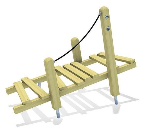 Trimm-Dich-Pfad / für Spielplätze - SAJAMA - eibe Produktion + Vertrieb GmbH & Co KG - für Fitnessanwendungen / Plattform / Laufbrücke