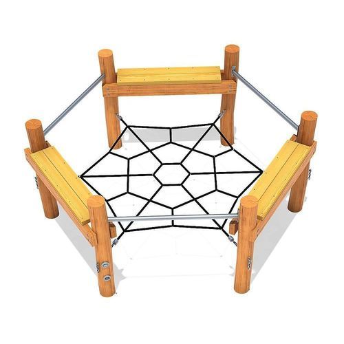 Edelstahl-Spielplatzgerät - LARS - eibe Produktion + Vertrieb GmbH & Co KG - Kunststoff / Stahl / aus Ökolabel-Robinie