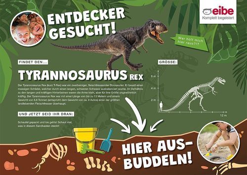 Infotafel für Spielplätze - T-REX - eibe Produktion + Vertrieb GmbH & Co KG - für die Ausbildungsbranche / für Ausstellungen