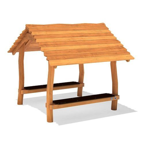 Spielhaus für Außenbereich - HOLUNDA - eibe Produktion + Vertrieb GmbH & Co KG - für Spielplätze / Holz