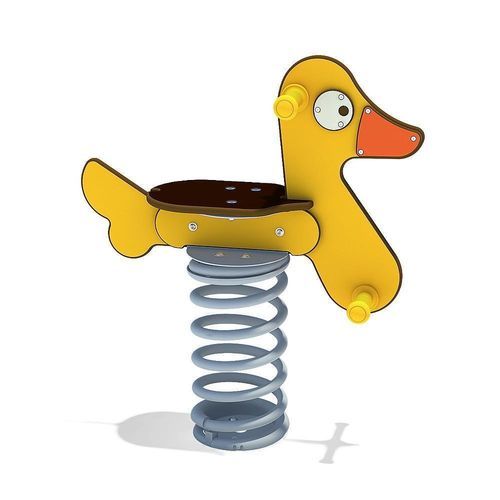 Federwippe / galvanisiertem Stahl - DUCK - eibe Produktion + Vertrieb GmbH & Co KG - Stahl / HPL / Vogel