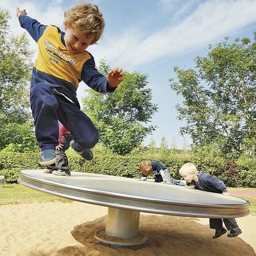 Spielplatz-Drehgerät / Kinder - SATURN   - eibe Produktion + Vertrieb GmbH & Co KG - für Spielplätze