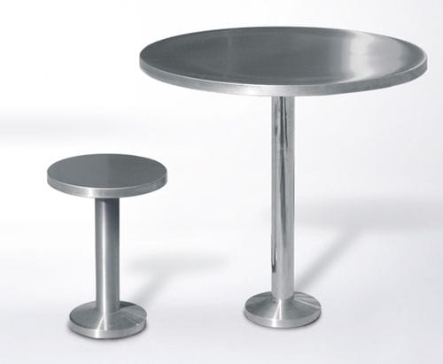 Edelstahl-Tischgestell - FIXED - botton & gardiner urban furniture - modern / für Gewerbegebrauch