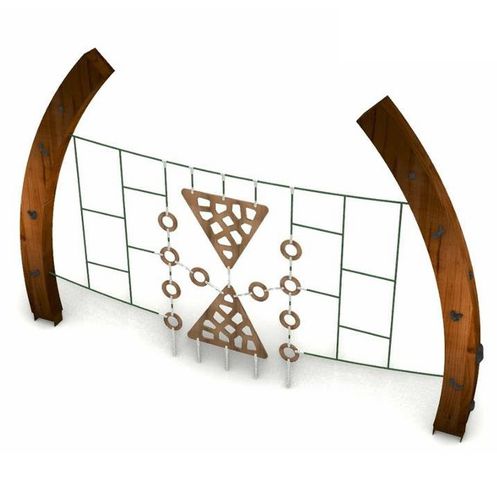 Kletternetz für Spielplätze - CROSS WBR    - DYNAMO INDUSTRIES - für Außenbereich
