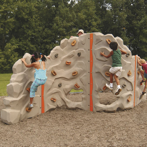 Klettergerüst für Spielplätze - ROCKBLOCKS® : AROUND THE BEND  - PLAYWORLD