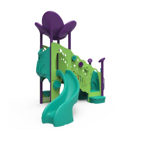 Spielplatzgerät für öffentliche Anlagen - FUN CENTERS™ : DESIGN #3 - PLAYWORLD - Kunststoff