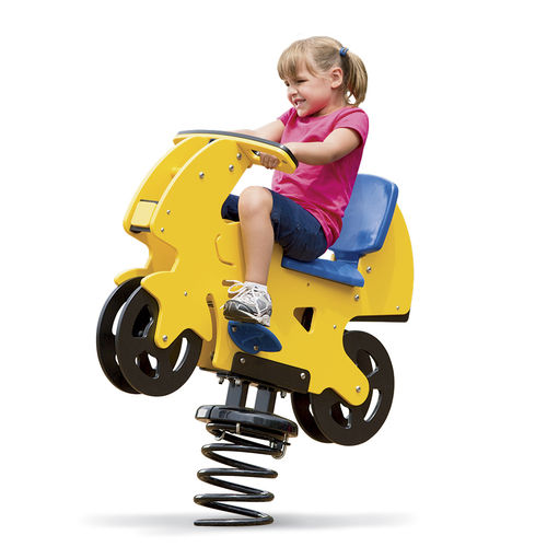 Stahl-Federwippe - SIDEWINDER CYCLE - PLAYWORLD - Kunststoff / Transport / 1 Person