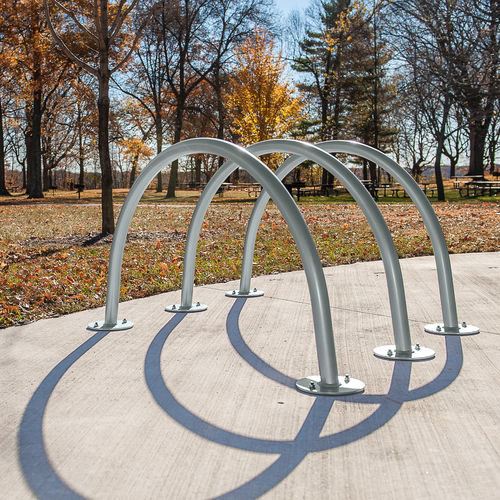 Bodenstehender Fahrradständer - Arches - 185654 - LANDSCAPE STRUCTURES - für öffentliche Bereiche / galvanisiertem Stahl / für professionellen Einsatz