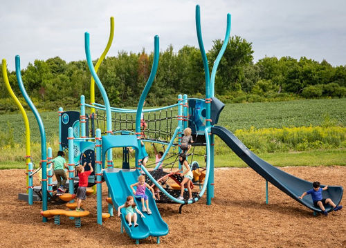Metall-Spielplatzgerät - BeachComber EN - Design 6446 - LANDSCAPE STRUCTURES - modular