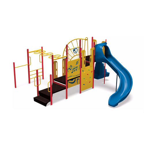 Spielplatzgerät / pulverbeschichteter Stahl - PlaySense - Design 600 - LANDSCAPE STRUCTURES - Polyethylen / Recyclingkunststoff / modular