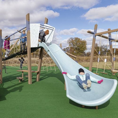 Gerade Rutsche - Forma™ Alpine® - LANDSCAPE STRUCTURES - für Spielplätze