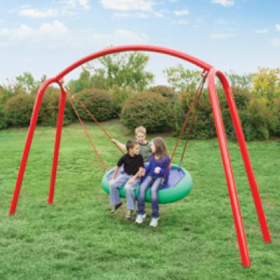 Metallschaukel - TEAM - little tikes - Spielplatz / doppelt