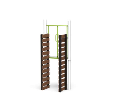 Festinstallierte Kletterwand - DOUBLE    - little tikes - für Spielplätze
