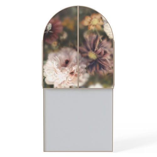 Standspiegel - BLOSSOM TRIPTYCH - Devon&Devon - modern / Holz / gold