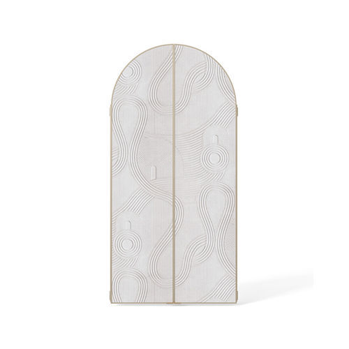 Standspiegel - ZEN TRIPTYCH - Devon&Devon - modern / Holz / gold