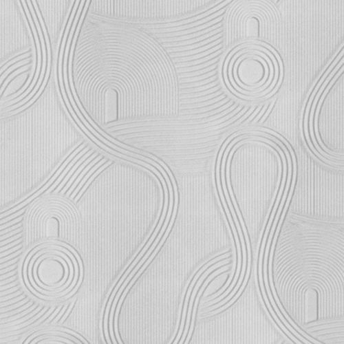 Moderne Tapete - ZEN  - Devon&Devon - Motiv / Stoffoptik / grau