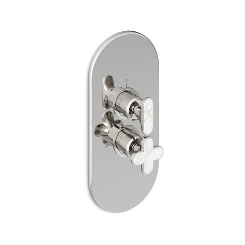 Einhebelmischer für Dusche - TWY949BCLO2WE - Devon&Devon - wandmontiert / thermostatisch / Messing