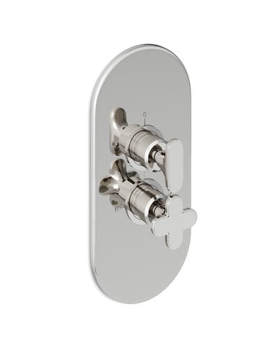 Einhebelmischer für Dusche - TWY949B2WEST - Devon&Devon - wandmontiert / thermostatisch / Messing